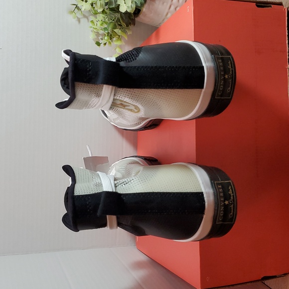 Converse All Star Chuck 70 Hi White & Black Mesh Mens Sz / 170419C - Picture 8 of 12